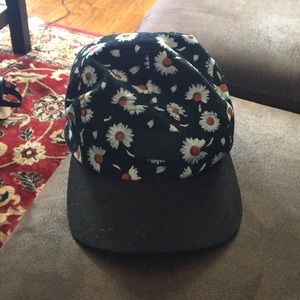 Floral 5 Panel Hat